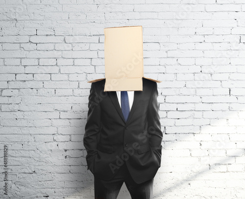 Photo: box on head box on head