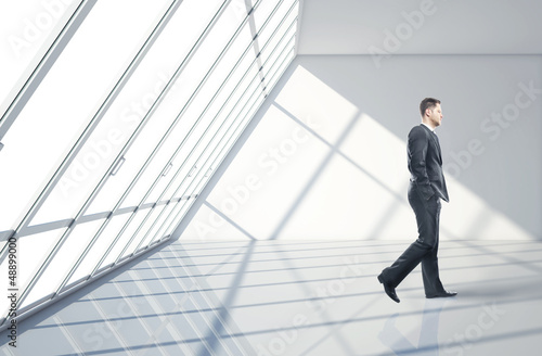 Photo: businessman in office businessman in office