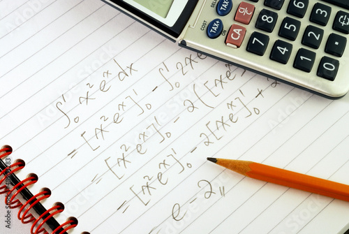 Photo: Work on a mathematics question concepts of education Work on a mathematics question concepts of education