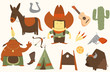 cowboy clip art pack