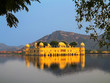 Water Palace (Jal Mahal) in Man Sagar Lake. Jaipur, Rajasthan, I