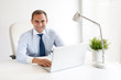 Young and successful businessman