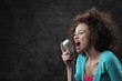 Photo: Female singer Female singer