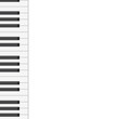 music background with piano keys. vector illustration.