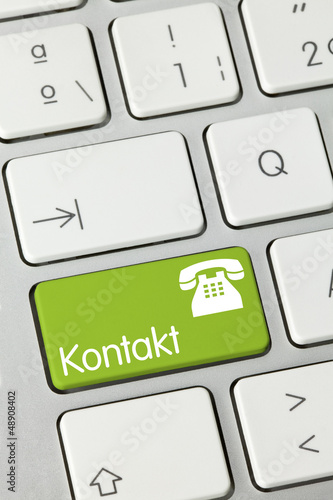 Photo: Kontakt tastatur. Finger Kontakt tastatur. Finger