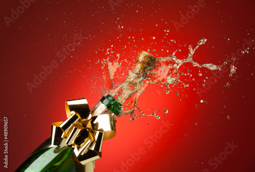 Photo: Opening Champagne bottle Opening Champagne bottle