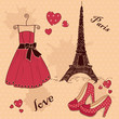 Beautiful set of "From Paris with Love"