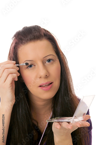Photo: pretty woman with make-up pretty woman with make-up