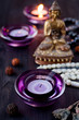 Buddha Statue and Candle