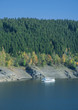 die Okertalsperre im Harz bei Niedrigwasser