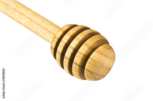 Photo: wooden honey stick wooden honey stick