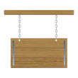 Retro style wooden board
