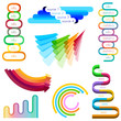 colorful infographic elements