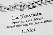 Musical score