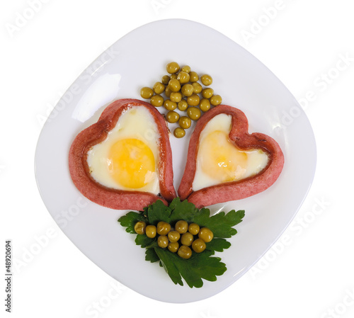 Photo: Festive breakfast for lovers Festive breakfast for lovers