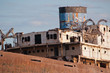 Wrecked ship in Lanzarote