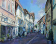 altstadt malerei acrylfarben
