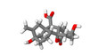 Plant hormone - Gibberellin - A1 - molecular model