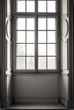 Window in white frame