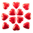 Photo: Red chocolate hearts Red chocolate hearts
