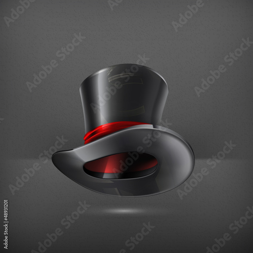 Vector: Cylinder hat Cylinder hat