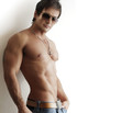 Handsome fitness man