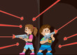 Vector: Laser Tag kids Laser Tag kids
