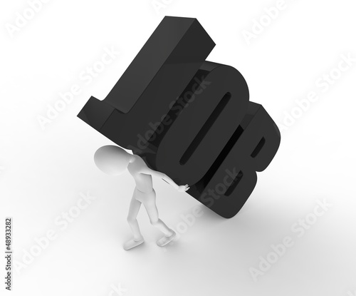 Illustration: Employment struggles Employment struggles