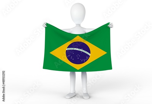 Illustration: Brazilian Flag Brazilian Flag