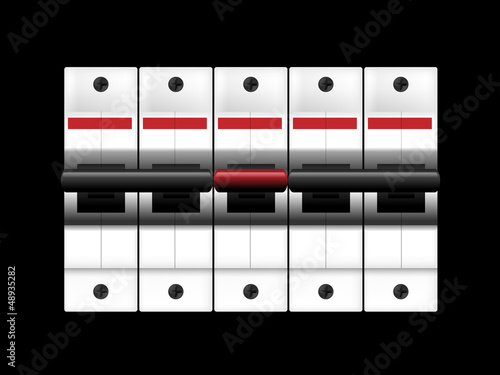 Photo: Circuit breakers Circuit breakers