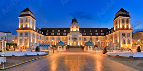 Photo: Abend am Kurhaus Rügen Binz Abend am Kurhaus Rügen Binz