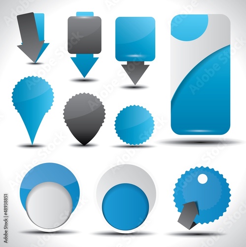 Vector: Special offer and sale labels, icons and stickers Special offer and sale labels, icons and stickers