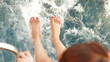 Video: Woman Enjoying Charter Yacht Vacation Woman Enjoying Charter Yacht Vacation