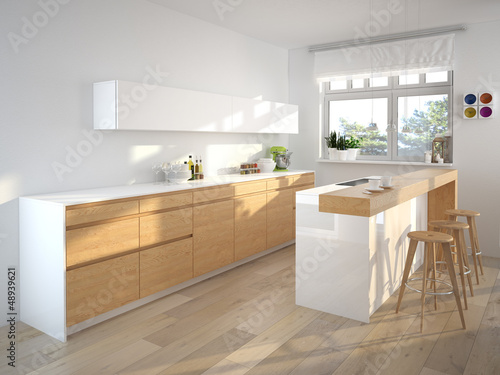 Photo: moderne küche mit dekoration moderne küche mit dekoration
