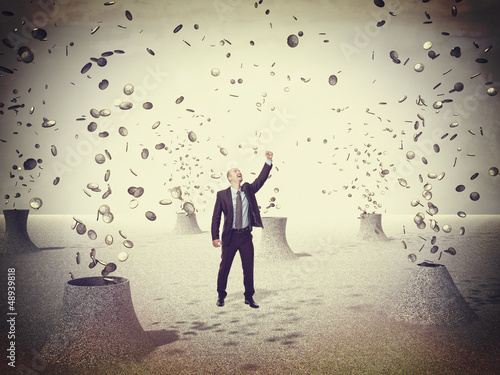 Photo: money explosion money explosion