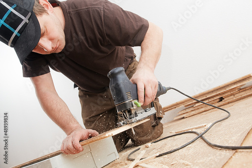 Photo: parquet installation parquet installation