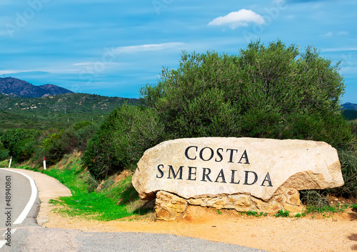 Photo: Costa Smeralda rock Costa Smeralda rock