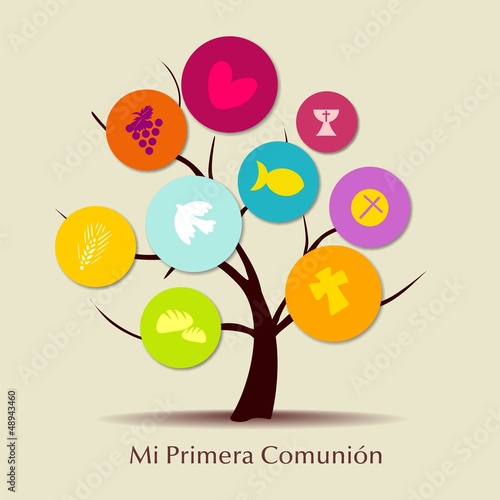 Vector: MI PRIMERA COMUNION MI PRIMERA COMUNION