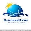 abstract business logo vector