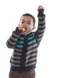 Little Orator with Enthusiastic Speech