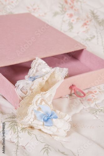 Photo: Something blue for the bride Something blue for the bride