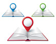 Vector: Book icons set. Book icons set.