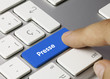 Presse tastatur. Finger