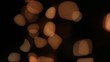 Lights out of focus