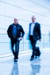 blurred businessmen