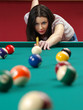 Shooting pool