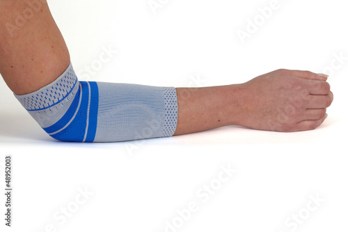 Photo: Elbow support. Elbow support.