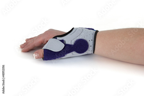 Photo: Carpal Tunnel Syndrome Brace. Carpal Tunnel Syndrome Brace.