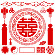 中国　中華　柄