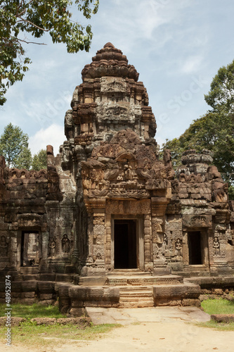 Photo: Ta Som Temple - gopura tower, entrance ways, Angkor, Cambodia. Ta Som Temple - gopura tower, entrance ways, Angkor, Cambodia.